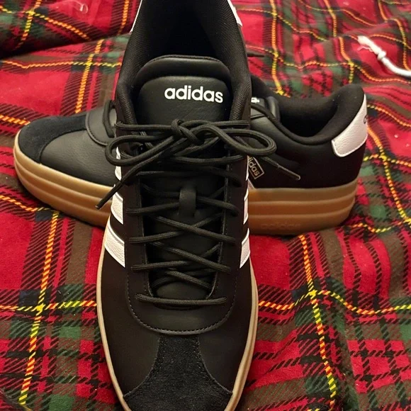 Adidas Black and White Sneakers VL Court Bold - Picture 2 of 7